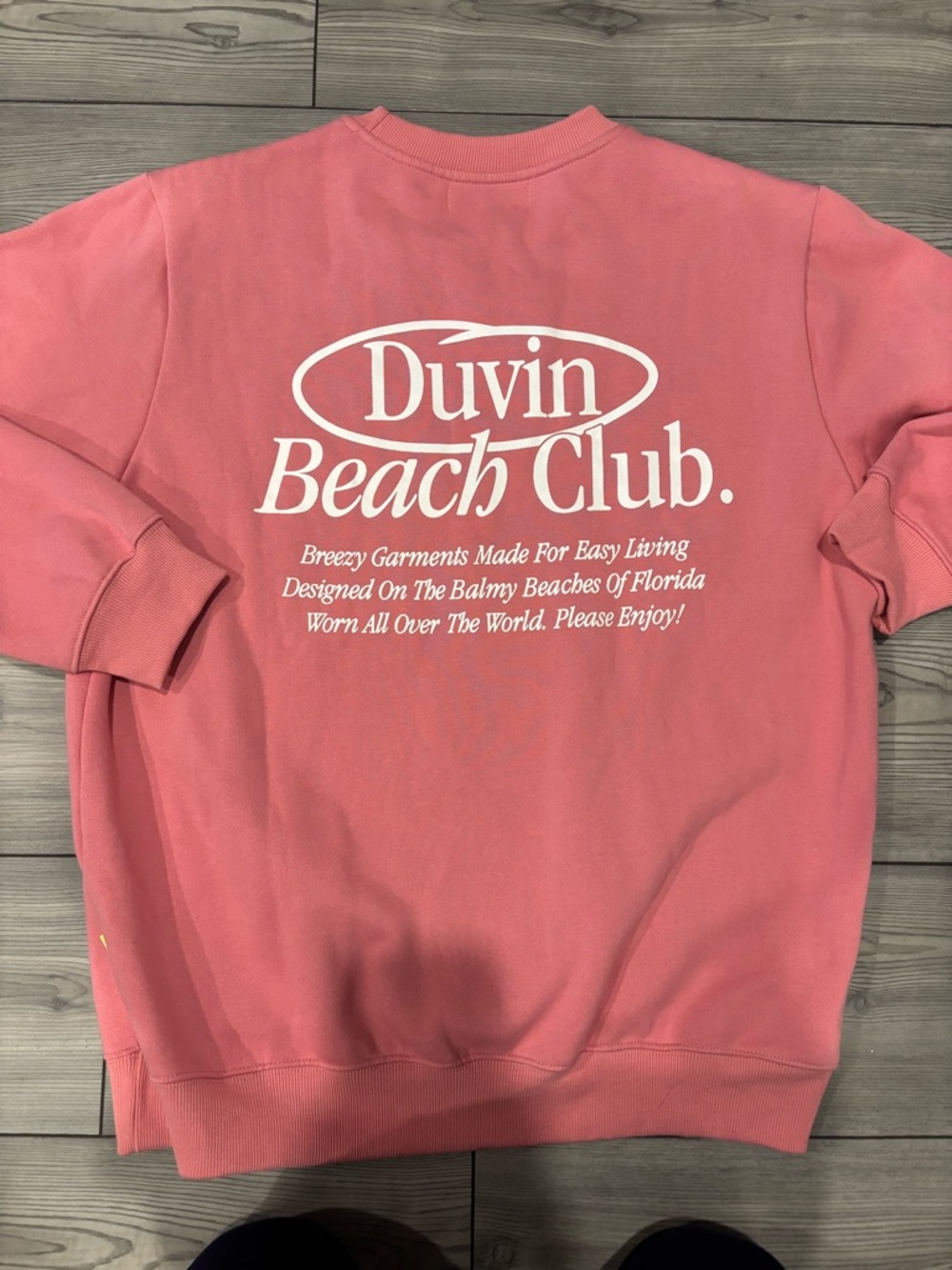 Duvin Beach Club Coral Pullover Sweatshirt